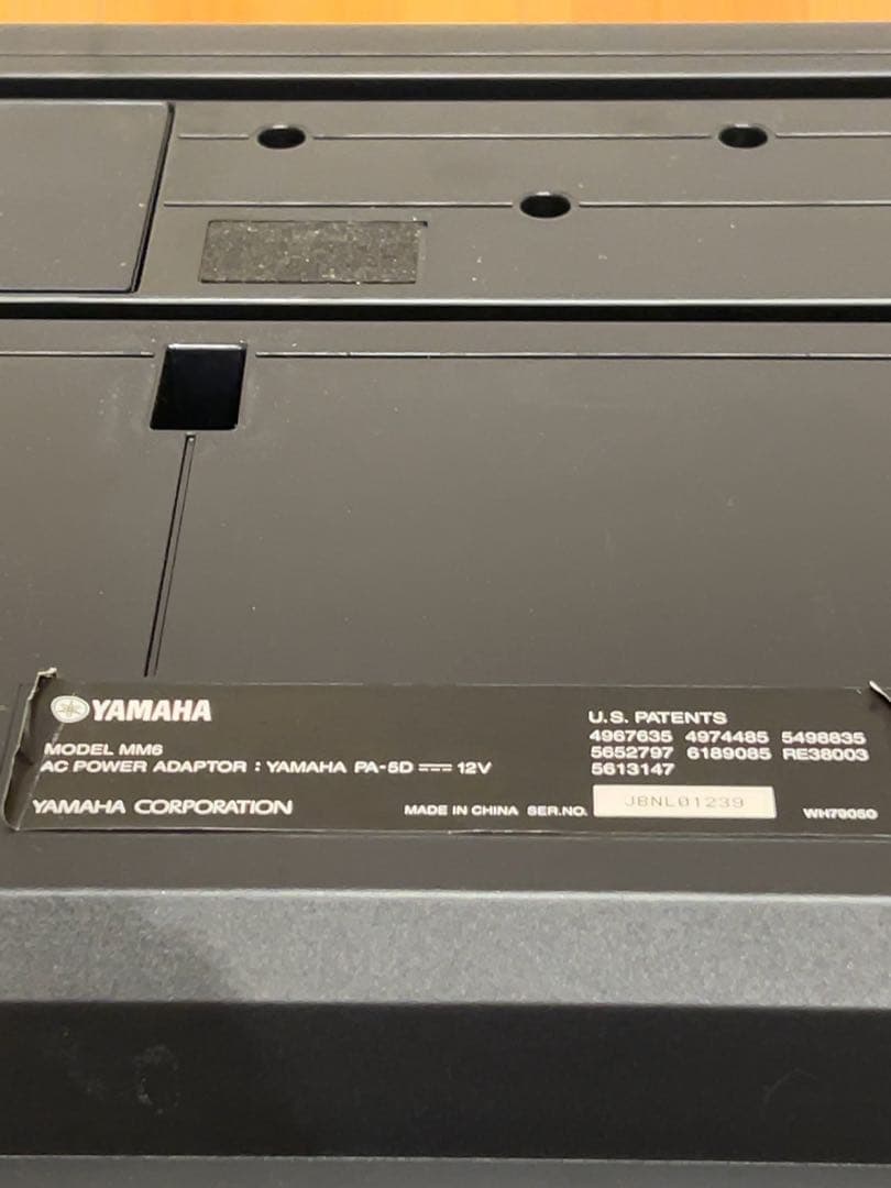 YAMAHA MM6 シンセサイザー 61鍵盤 中古