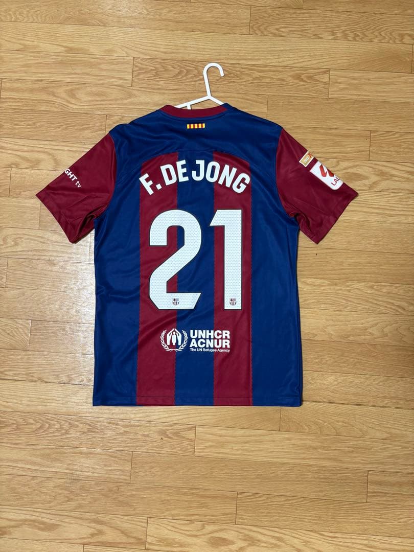 FCバルセロナ23/24 21番 フレンキーデヨング