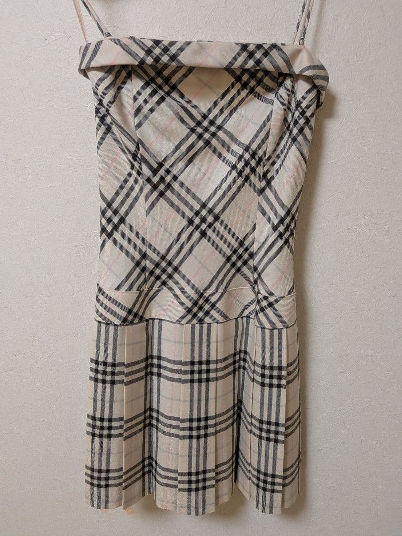 BURBERRY BLUE LABEL チェック柄 ワンピース 36