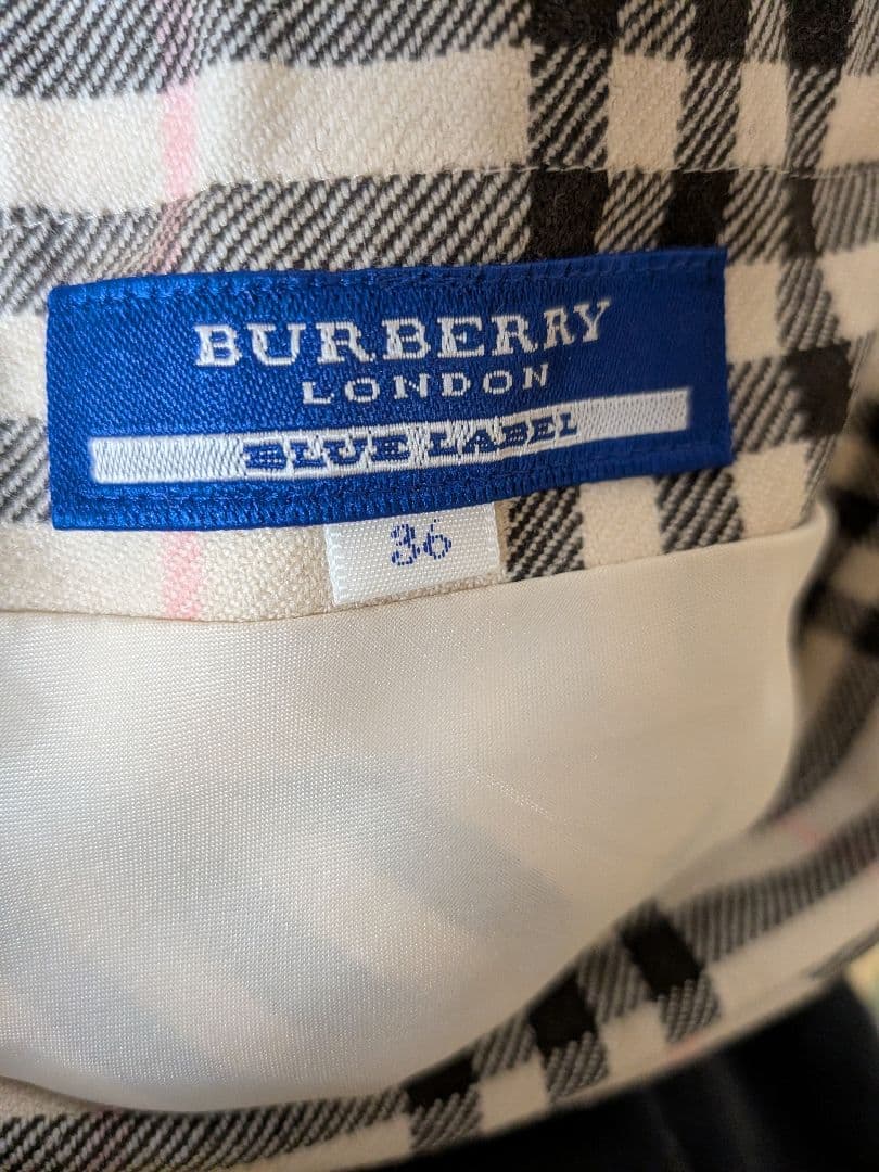 BURBERRY BLUE LABEL チェック柄 ワンピース 36