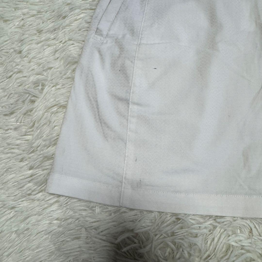 【アンパスィ】美品 セットアップ ポロシャツ 総柄 ロゴ Sサイズ レディース