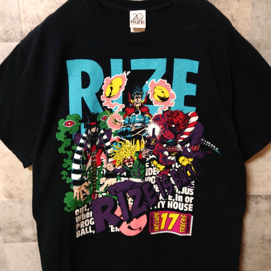 RIZE 20周年ツアーTシャツ ブラック Msize - メルカリ