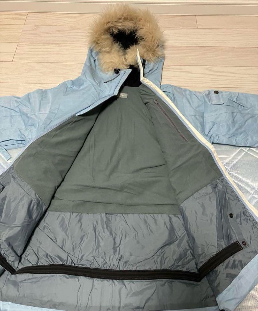 女性用スノーボードウェアL 水色 パンツＬH／H （少しお値下げ可能です！）