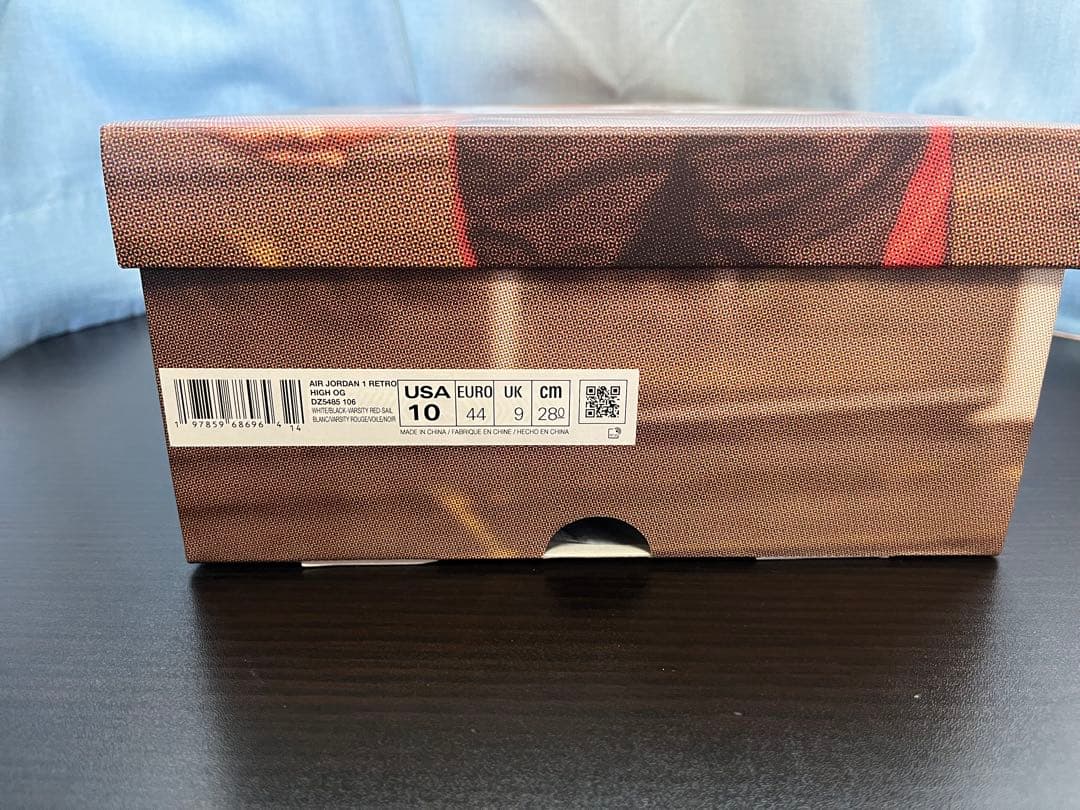 エア ジョーダン 1 レトロ HIGH OG \"Black Toe\"