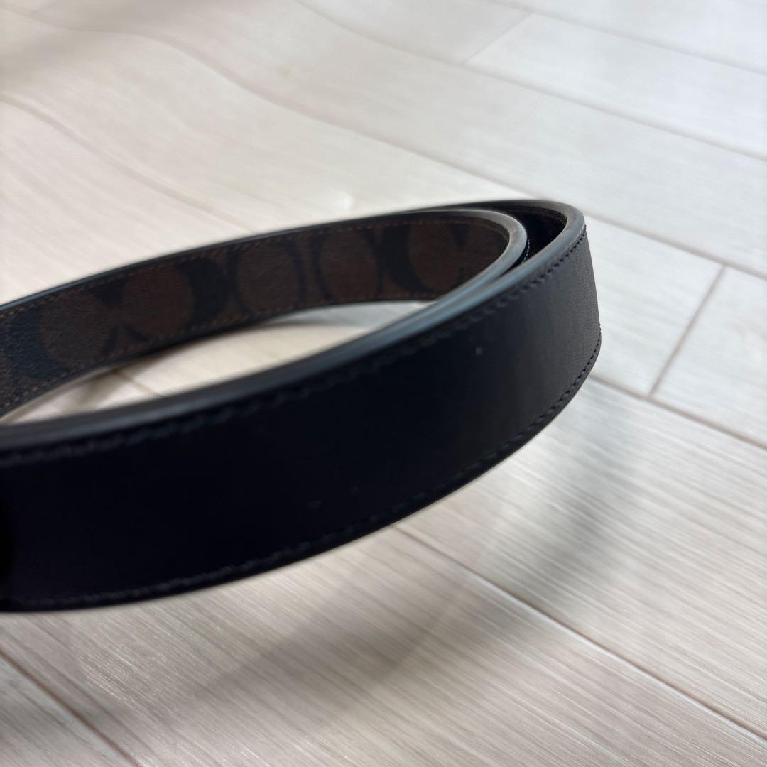 coachベルト　リバーシブル