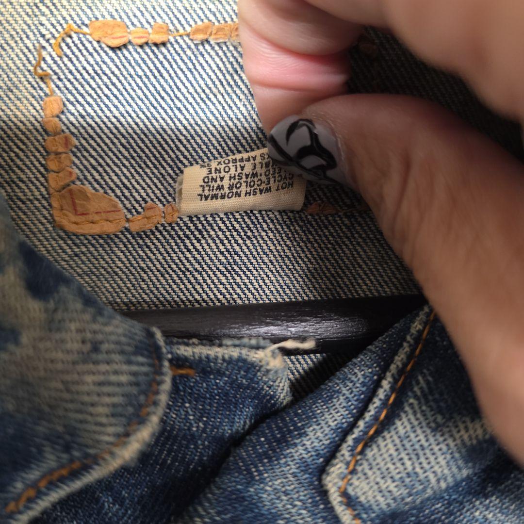1970s初期 USA製リーバイス70505-0217 スモールe 66前期以前