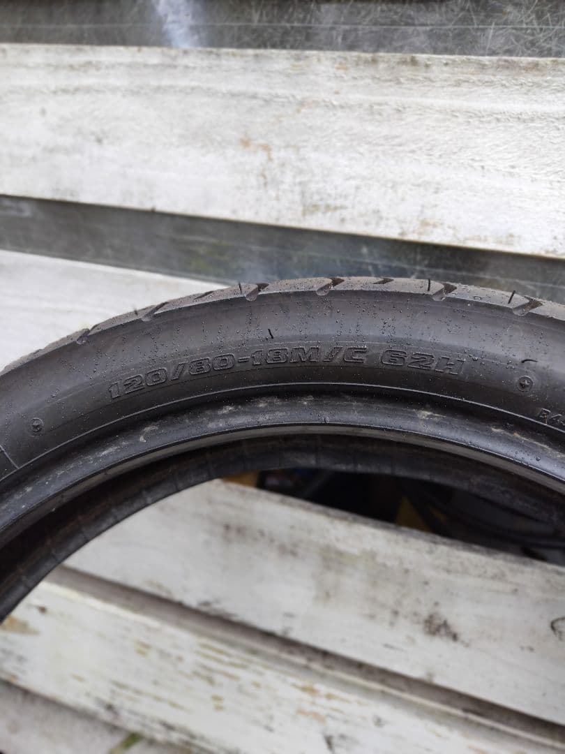 オンロード用タイヤ F100/80/18 R120/80/18