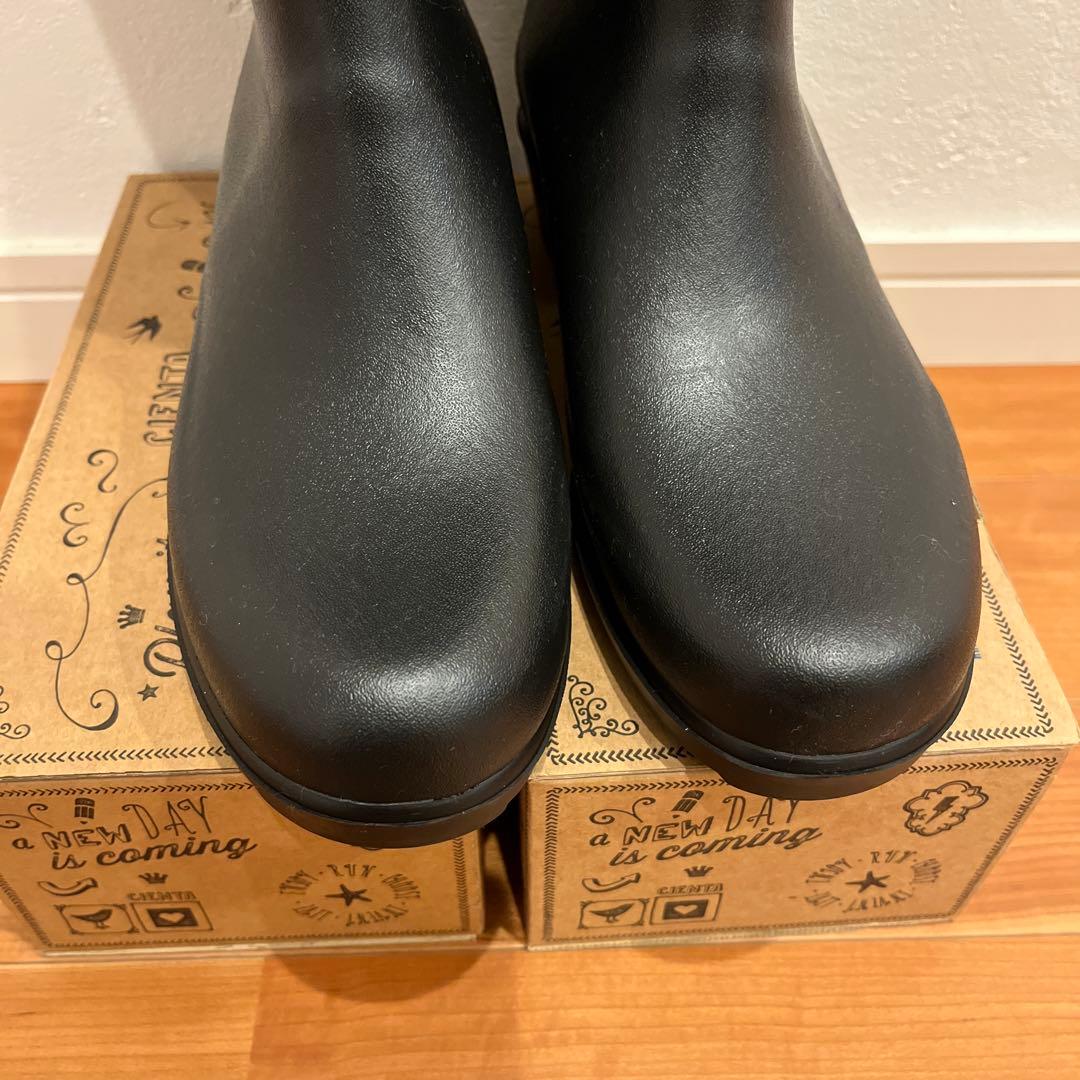 お約束済み❣️AIGLE エーグル　レインブーツ　ロングブーツ　ヒール　38