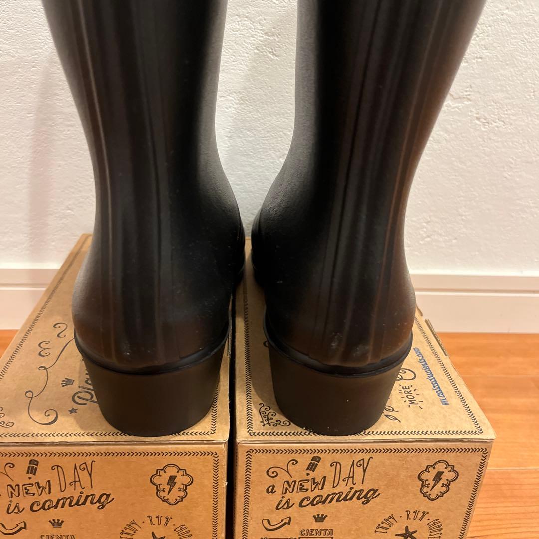 お約束済み❣️AIGLE エーグル　レインブーツ　ロングブーツ　ヒール　38