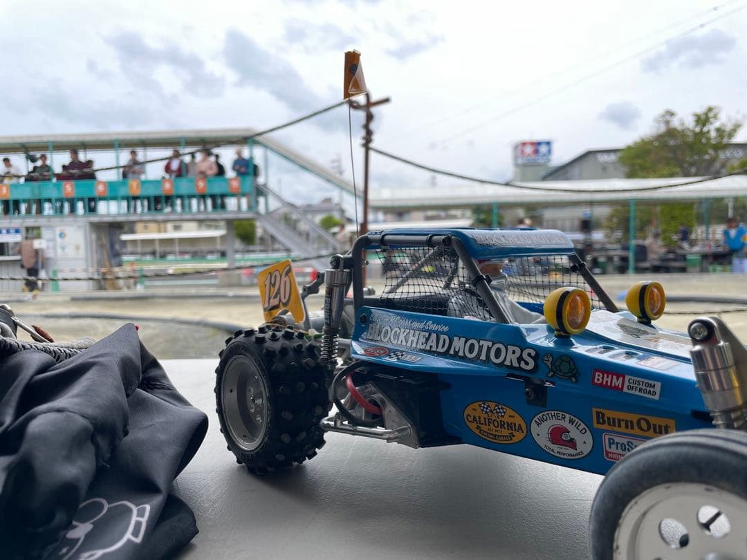 タミヤ　ブロックヘッドモーター ワイルドワン　XB 完成車　フルベアリング