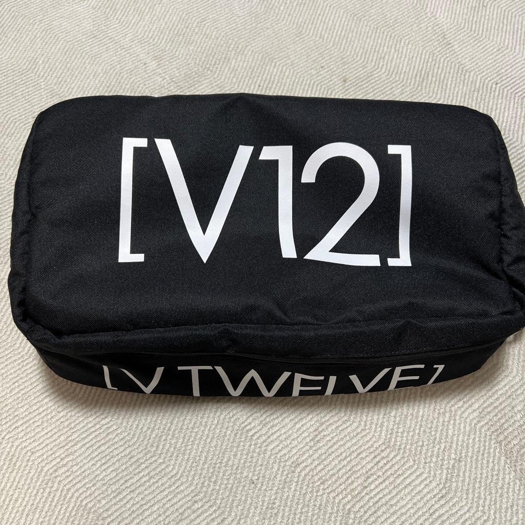 V12 ブラック　ゴルフ　シューズケース