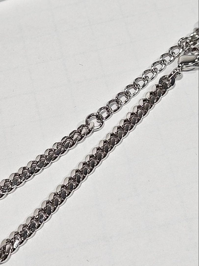 ChristianDior　ディオール　プレートロゴ　シルバー　ブレスレット