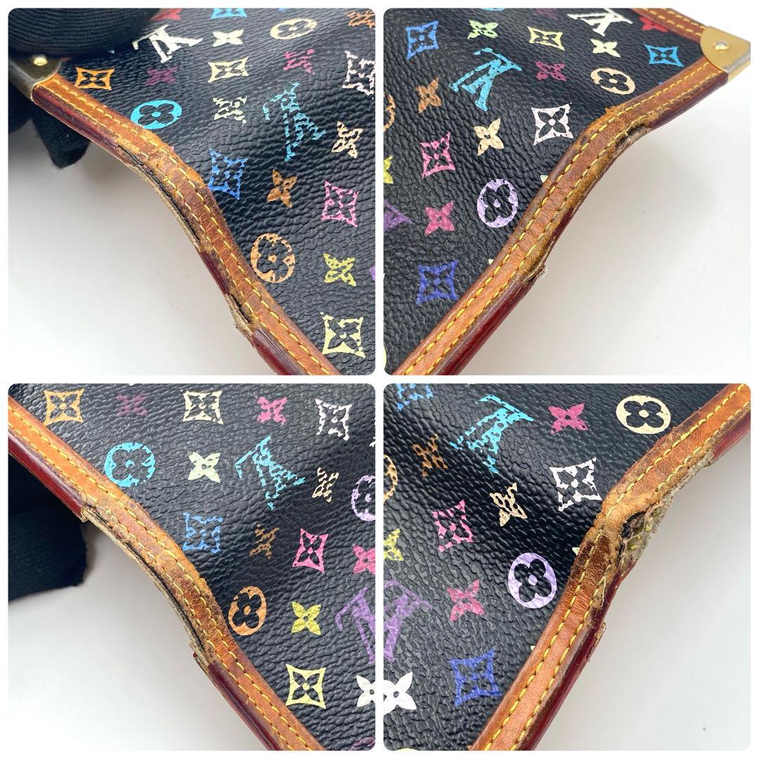ルイヴィトン マルチカラー ポルトフォイユ インターナショナル 長財布 ブラック