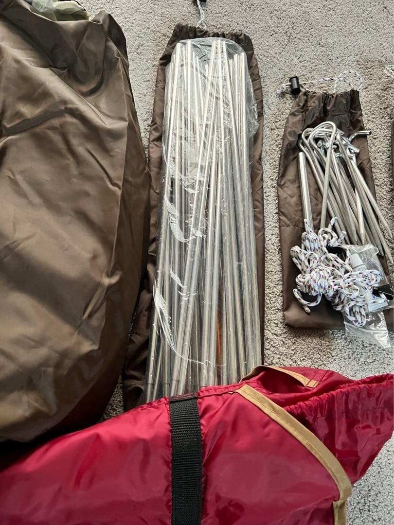 スノーピーク テント　アメニティドームSDE-001 グランドシート付き