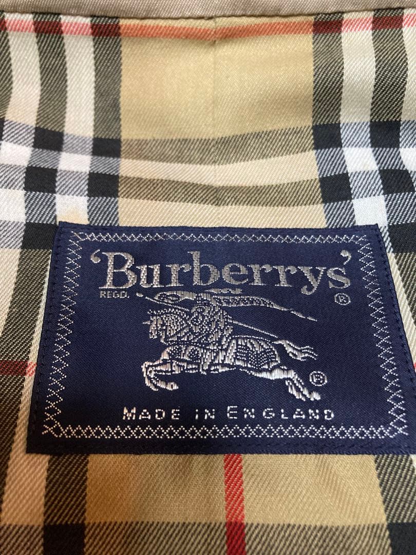バーバリーズ　ノバチェック　コート