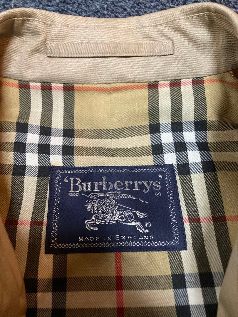 バーバリーズ　ノバチェック　コート