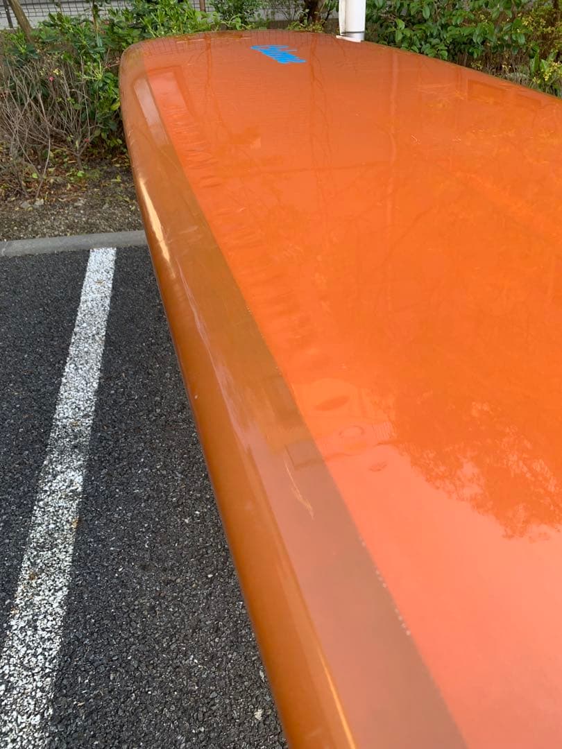 Creme Fat Cat 9.8 リーシュ　フィン　ハードケース付き