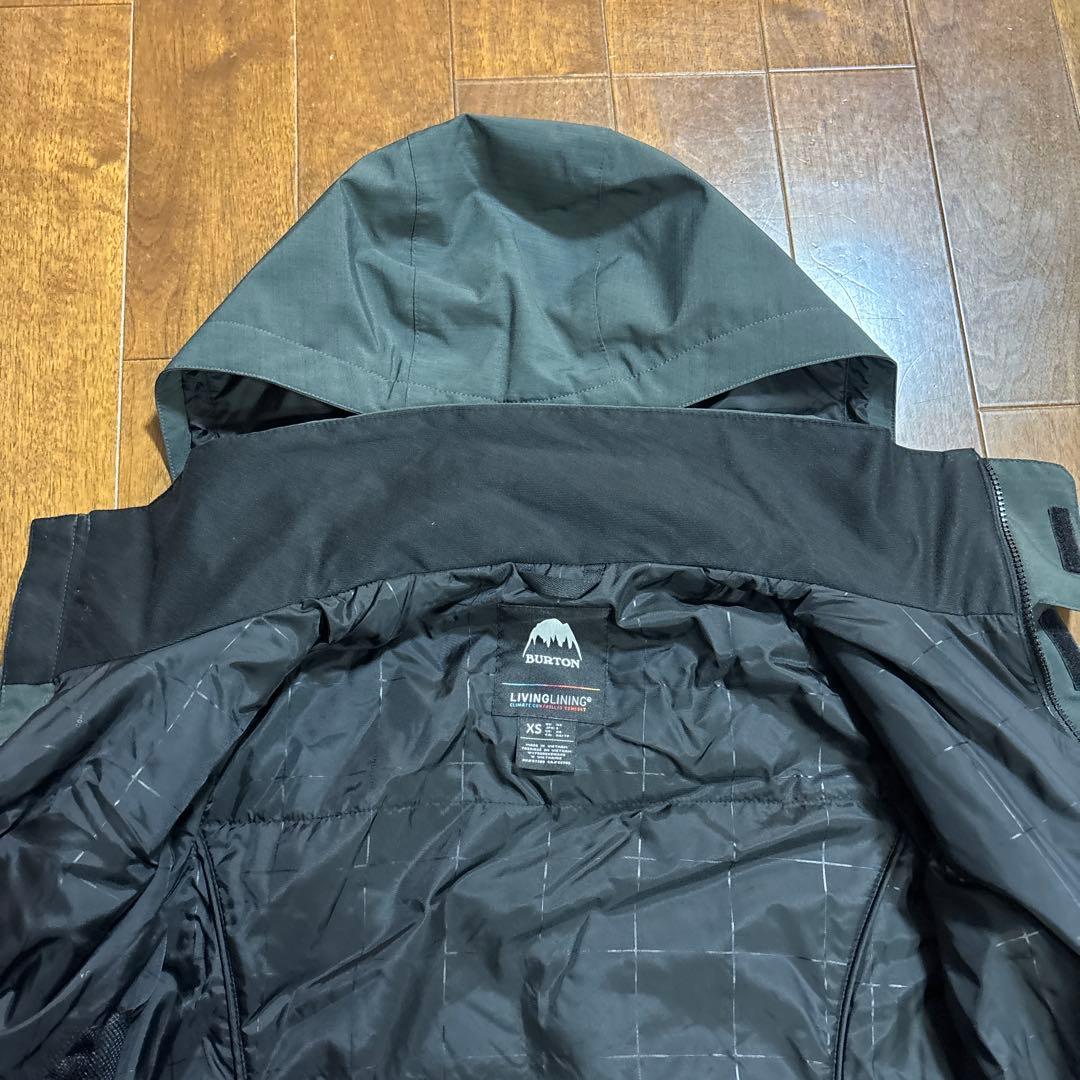 Burton ウェア　ジャケット　XSサイズ　ダークグレー　レディース