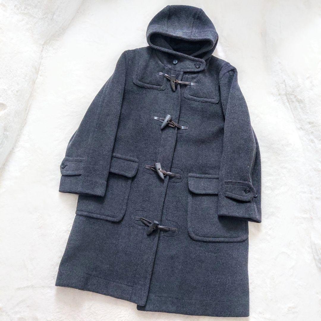 オールドイングランド ダッフルコート 英国製 ムーアブルック ダークグレー