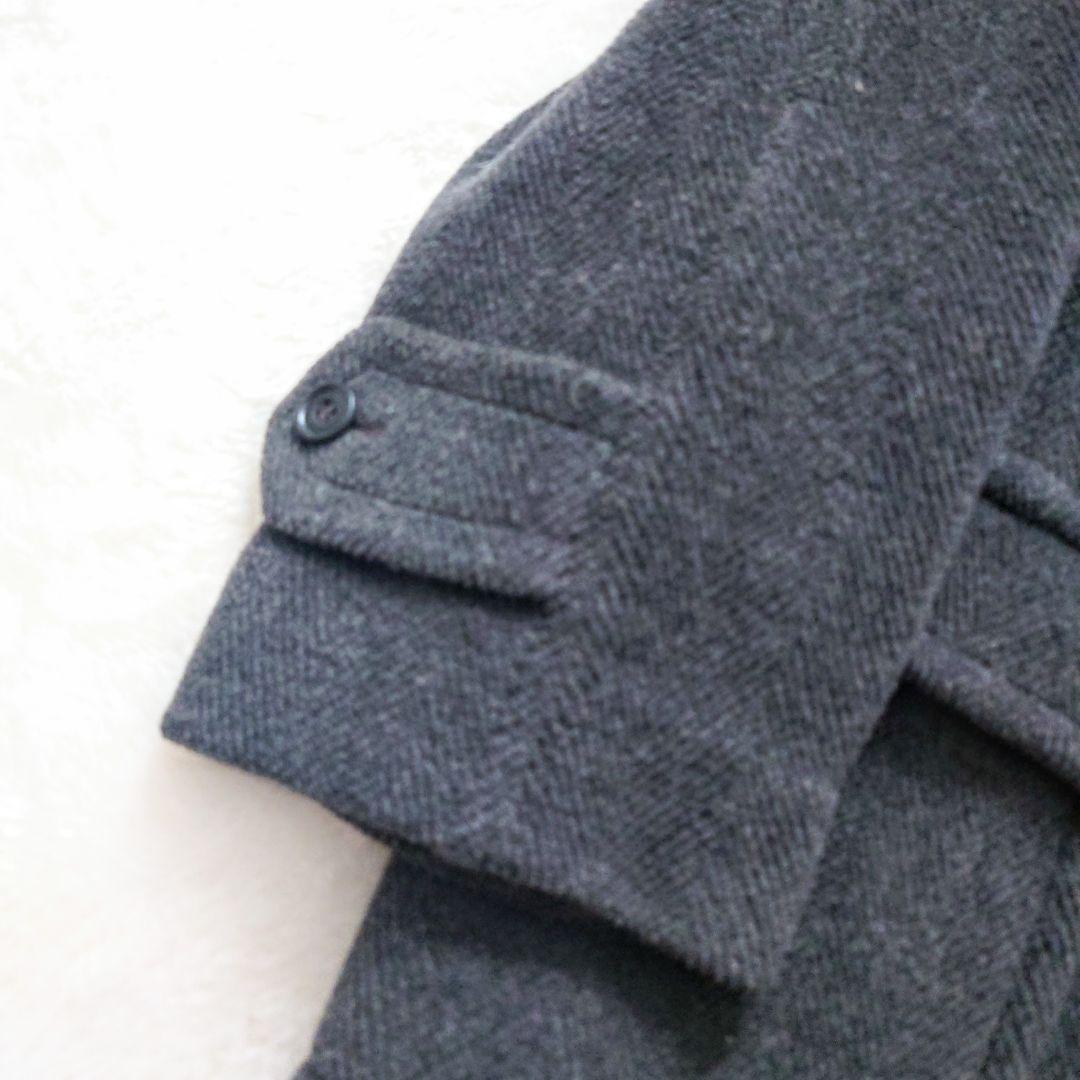 オールドイングランド ダッフルコート 英国製 ムーアブルック ダークグレー