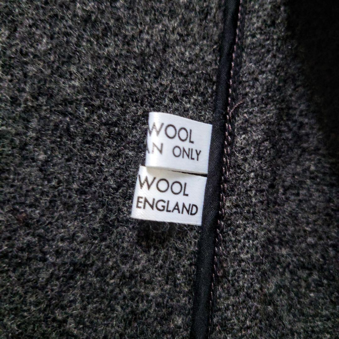 オールドイングランド ダッフルコート 英国製 ムーアブルック ダークグレー