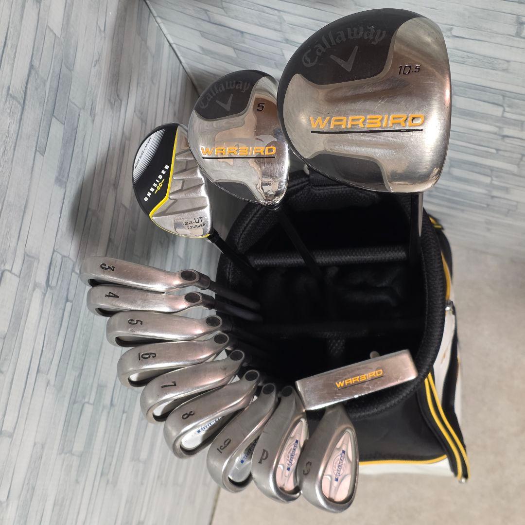 キャロウェイ ウォーバード ゴルフクラブメンズセット フルセット R 右