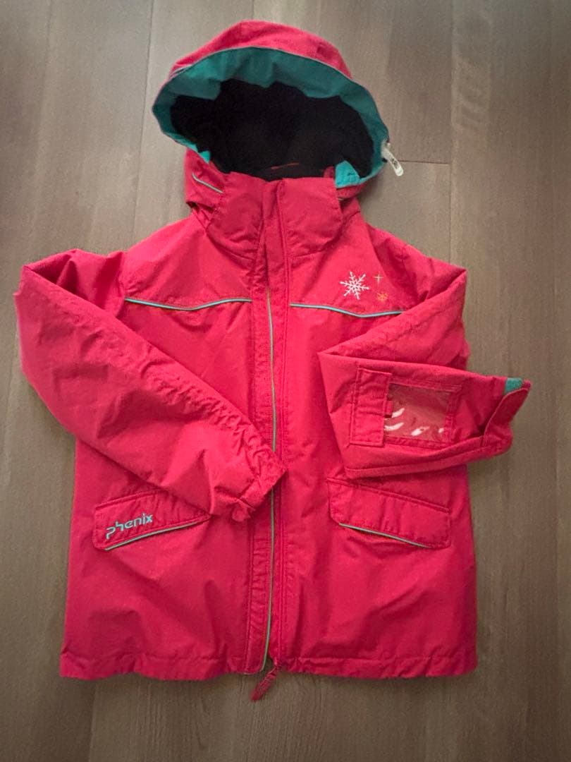 【美品】phenix フェニックス ジュニアスキーウェア(上下セット)