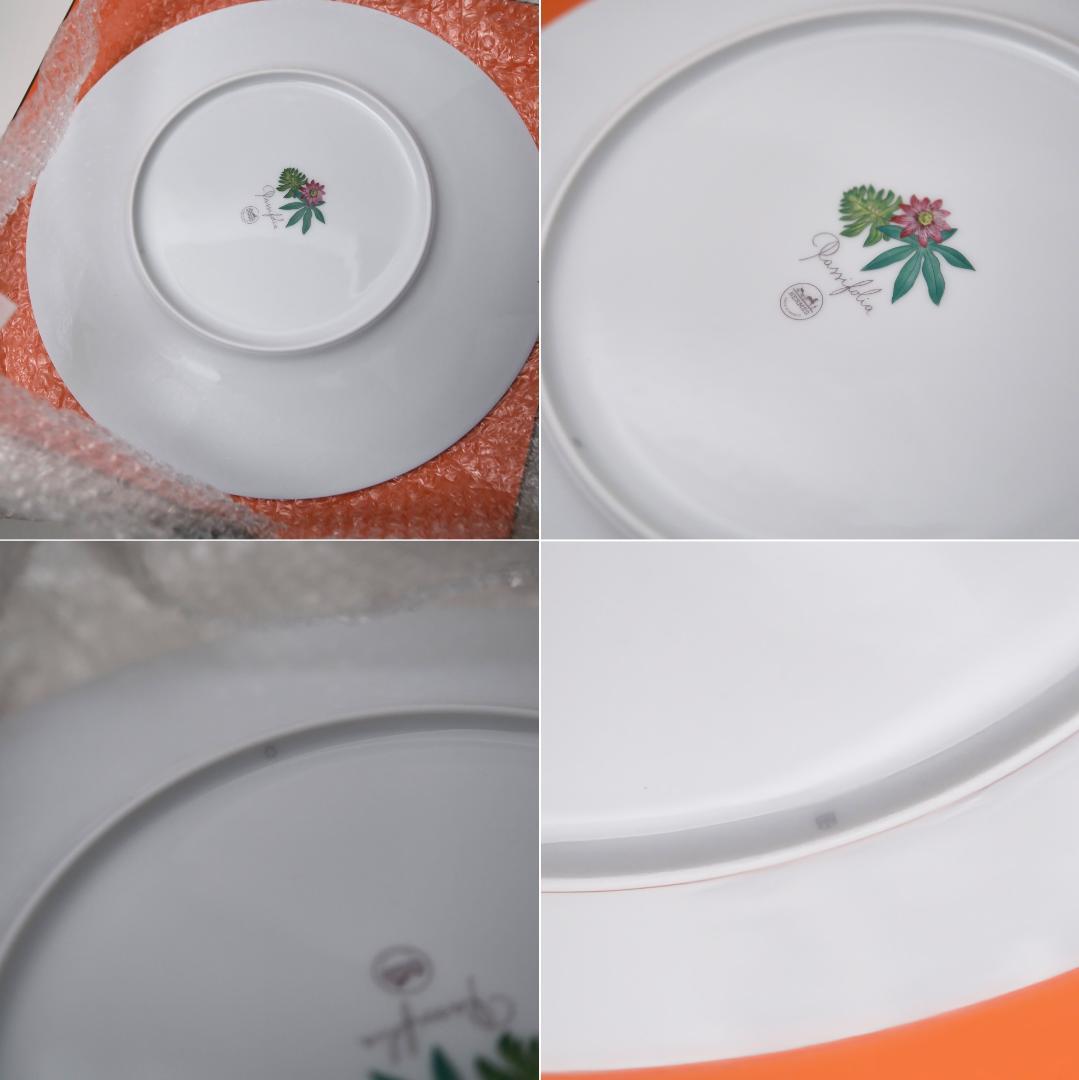 【未使用/定価14万】エルメス パシフォリア サービングプレート2枚組/32cm