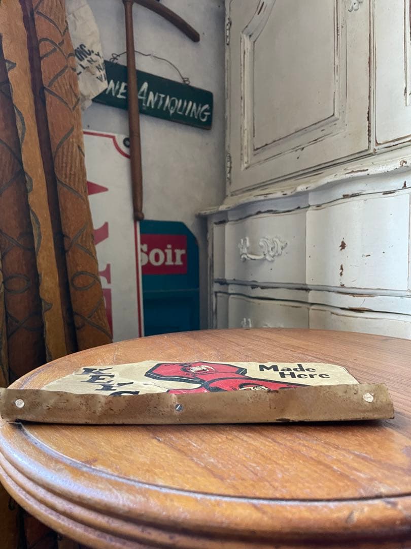 YOですメタル　サイン　プレート　看板　KEY 鍵シャビー　レア　アメリカ