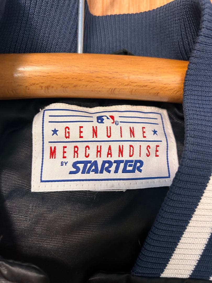 ヨ*う様 Yankees スタジャン ネイビー