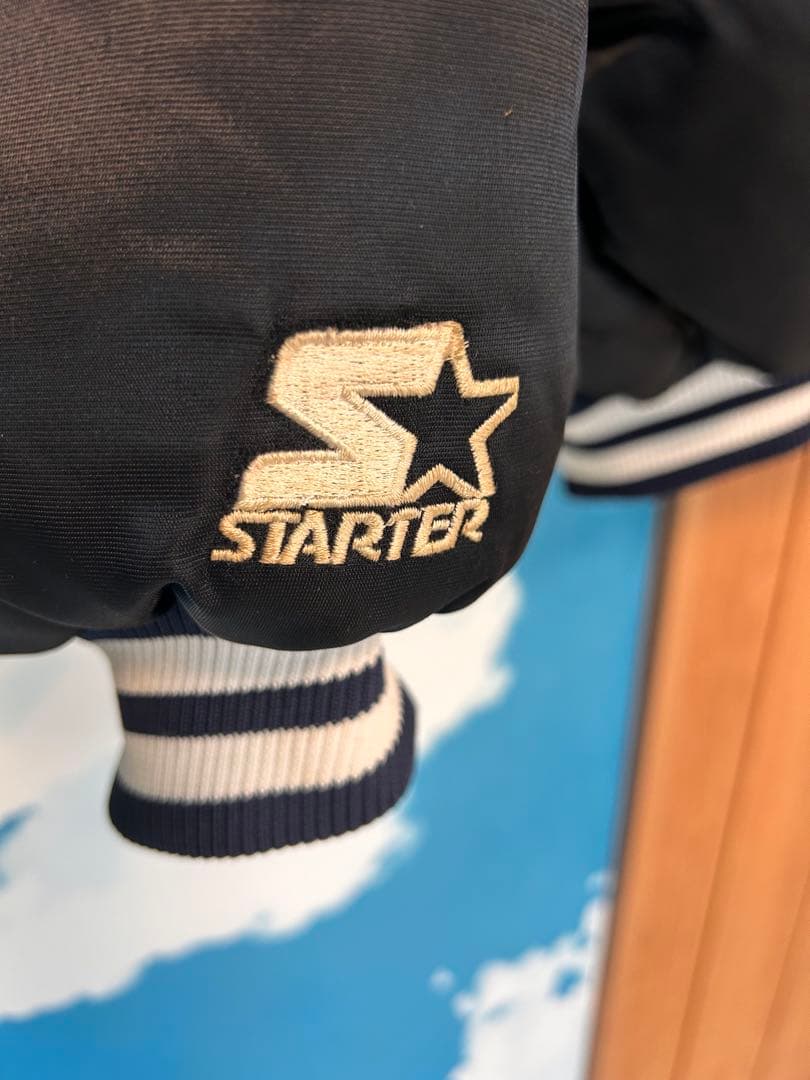 ヨ*う様 Yankees スタジャン ネイビー