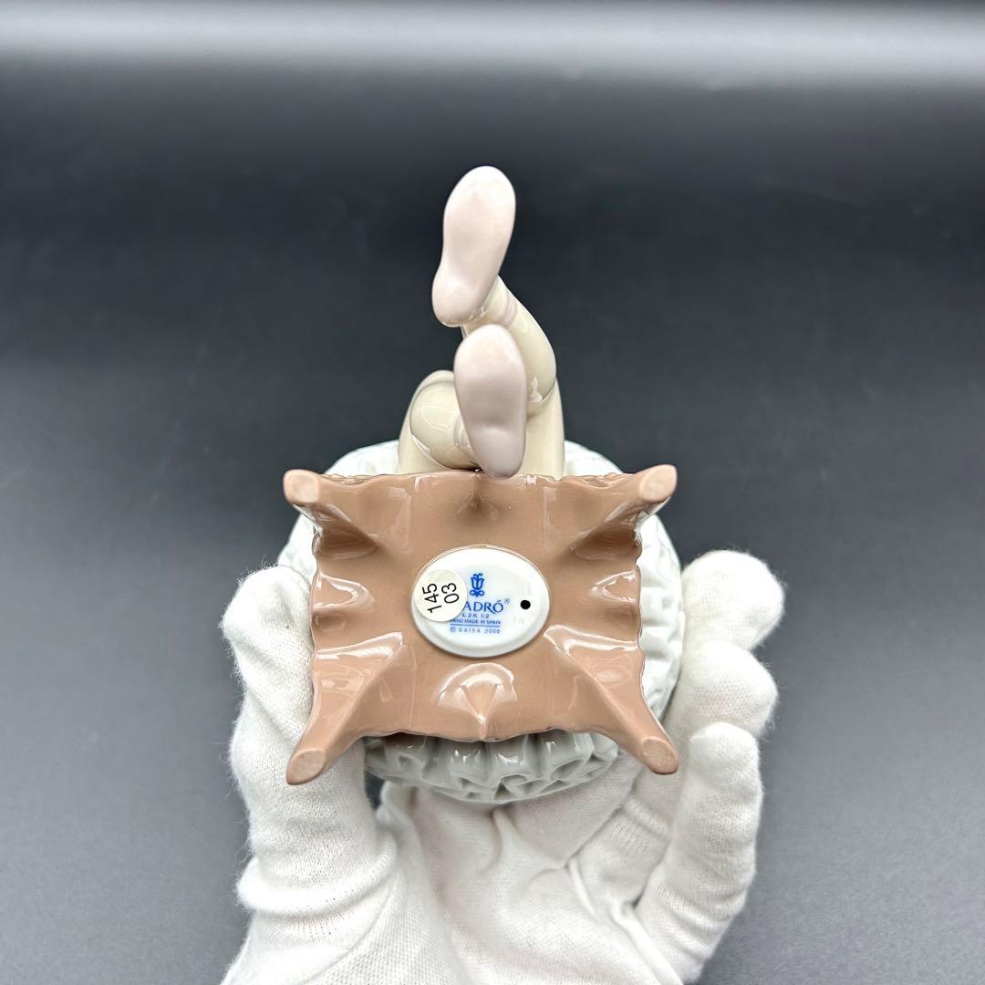 未使用級】リヤドロ 初めての舞台 6763 置物 フラワー 花 バレエ