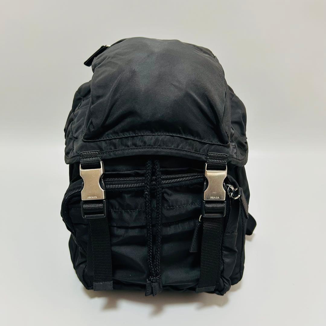 PRADA プラダ テスートナイロン 巾着型 リュックサック バックパック