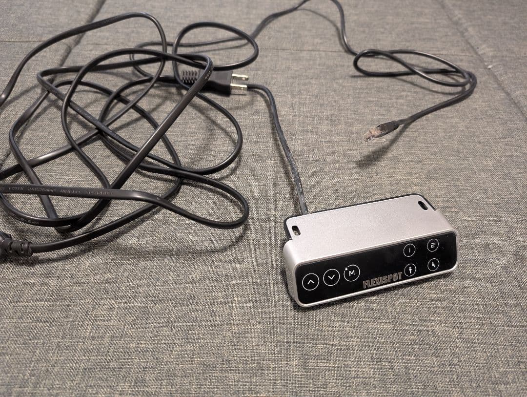 FlexiSpot 電動昇降デスク EJ2ホワイト 天板無し