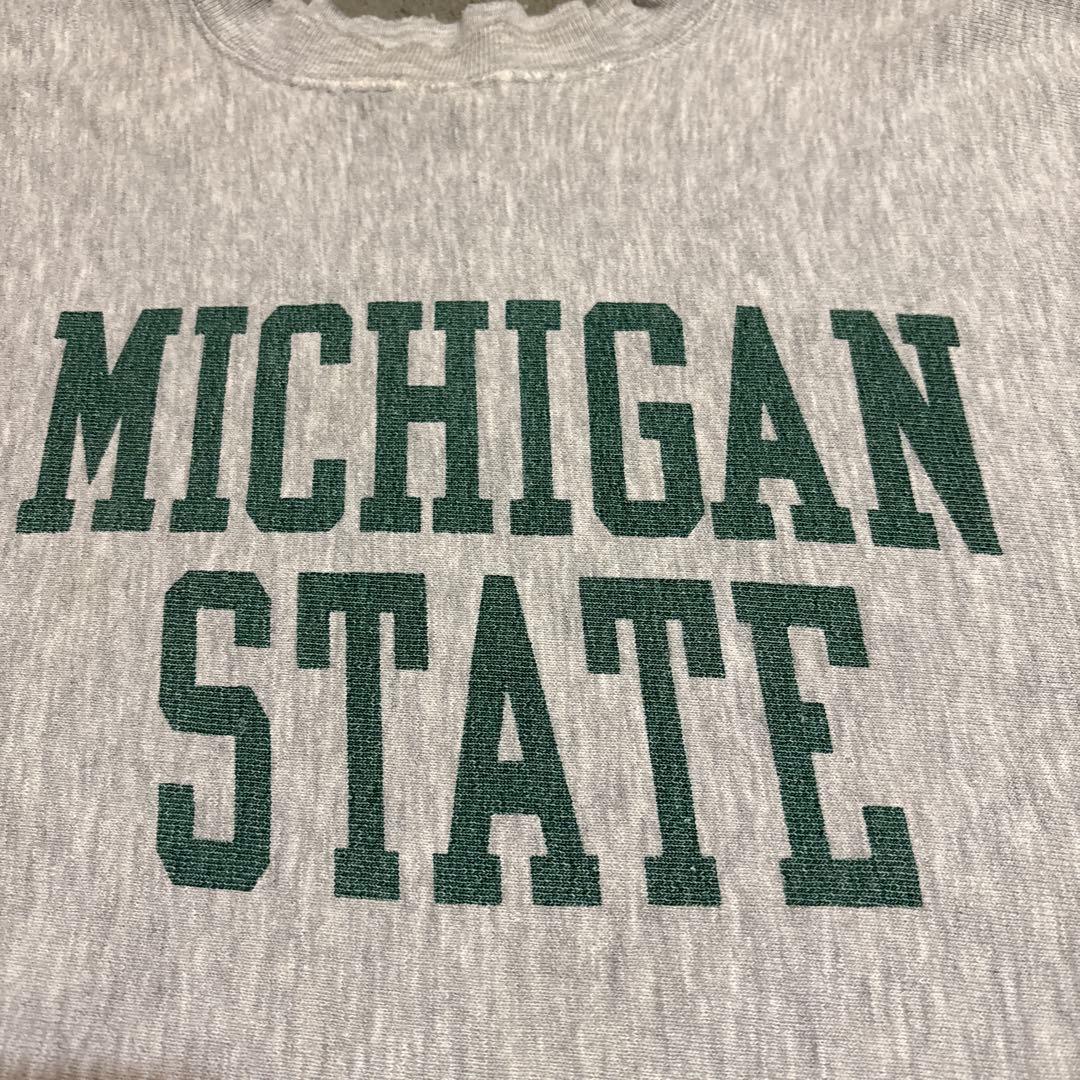 80s champion リバースウィーブ USA製 L トリコ 染み込み