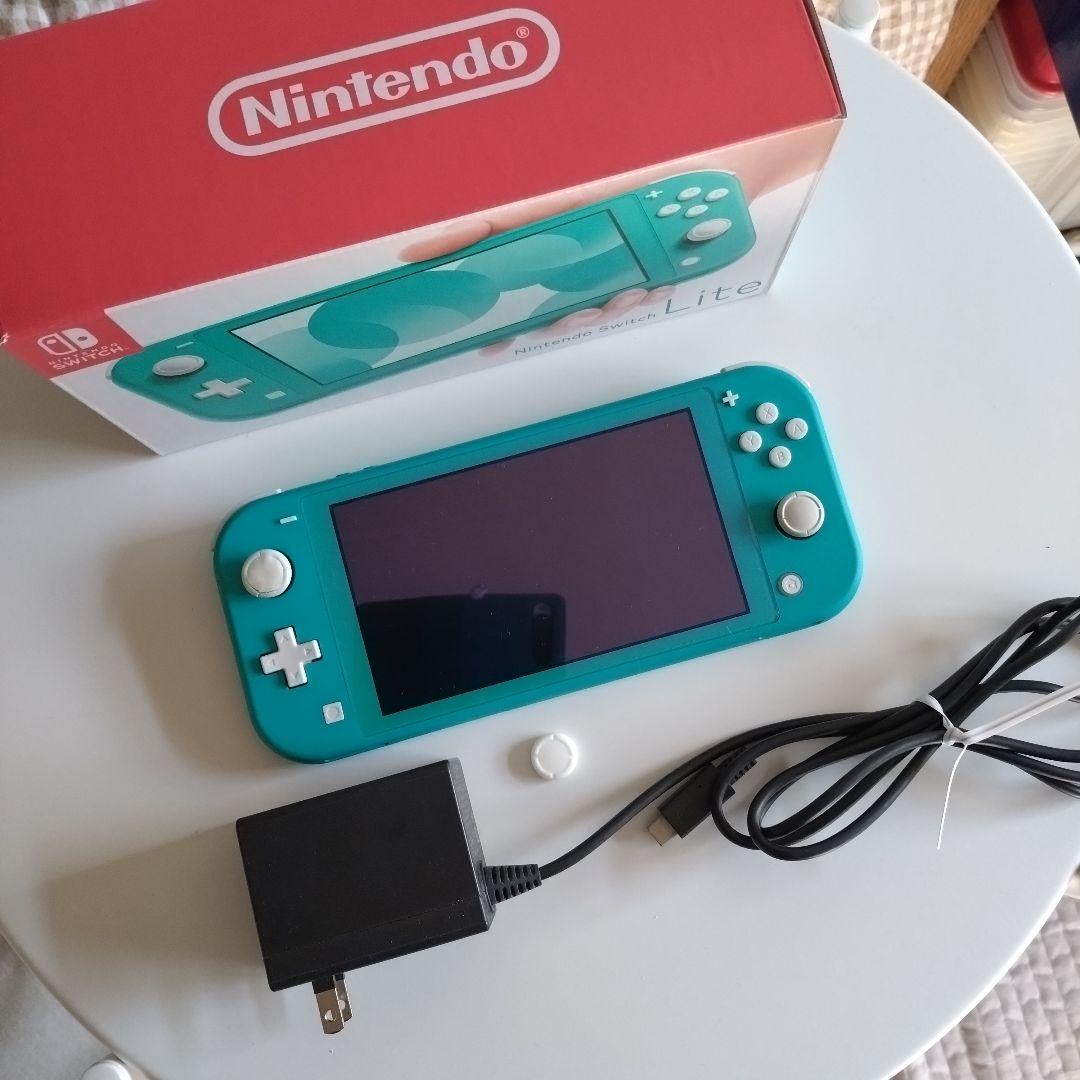 Nintendo Switch Lite ターコイズ　本体　中古