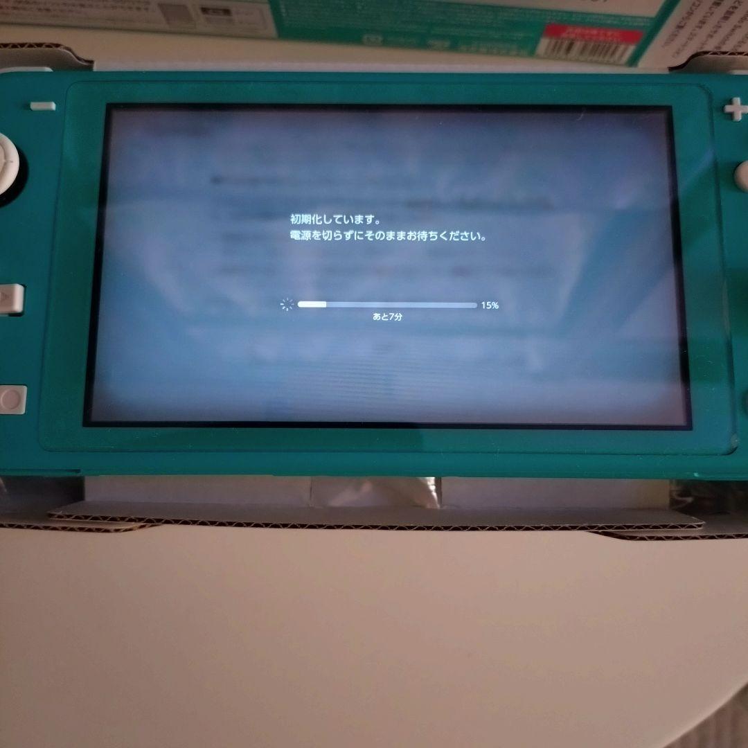 Nintendo Switch Lite ターコイズ　本体　中古