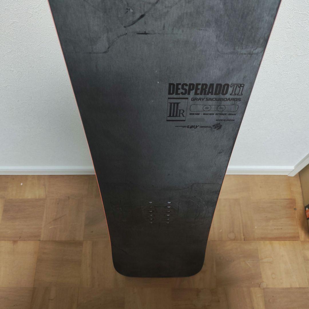 Gray DESPERADO TypeR III 155cm スノーボード