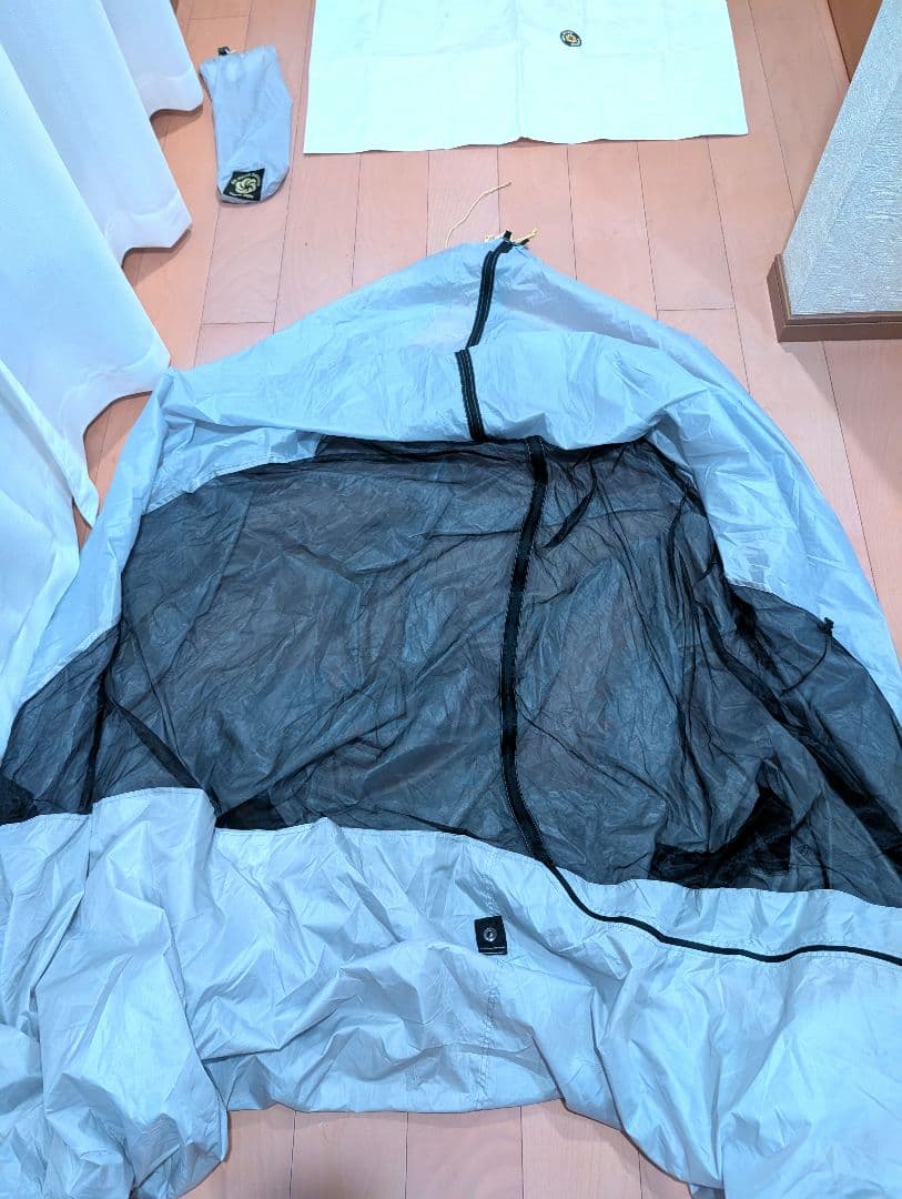 ルナーソロ グレー 2021年製 純正グランドシート付き