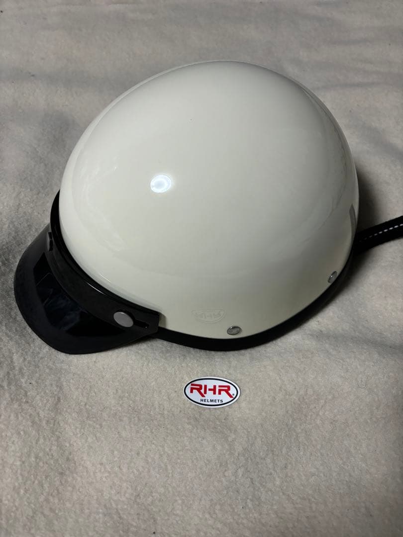 RHR 半帽ヘルメット ホワイト