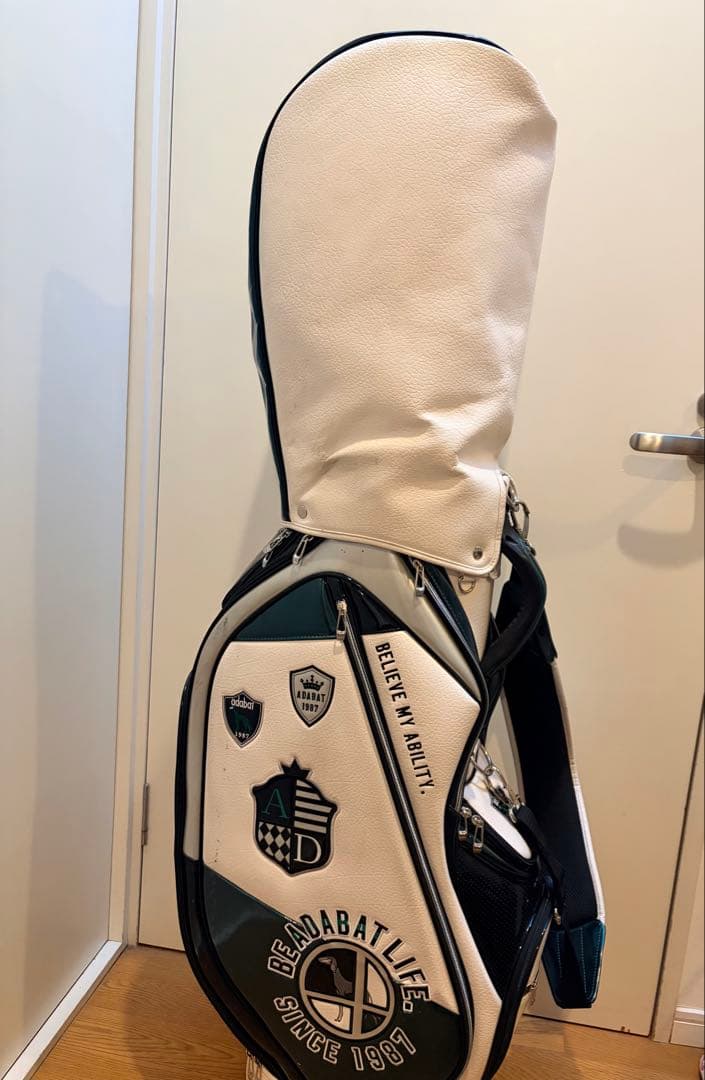 最終値下げ！美品！adabat(アダバット)ゴルフ キャディバッグ