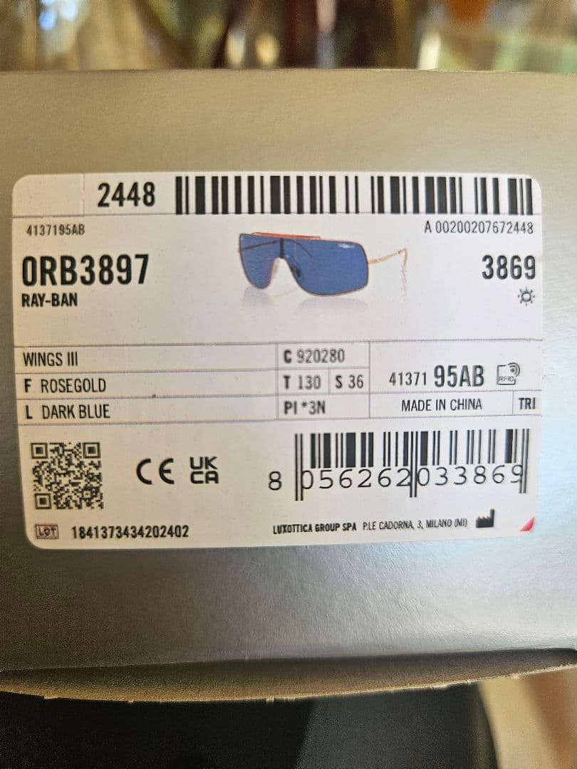 Ray-Ban Wings3 サングラス