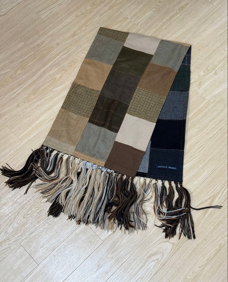 ARNOLD BRANT カシミヤ 100% マフラー ARNOLD BRANT
