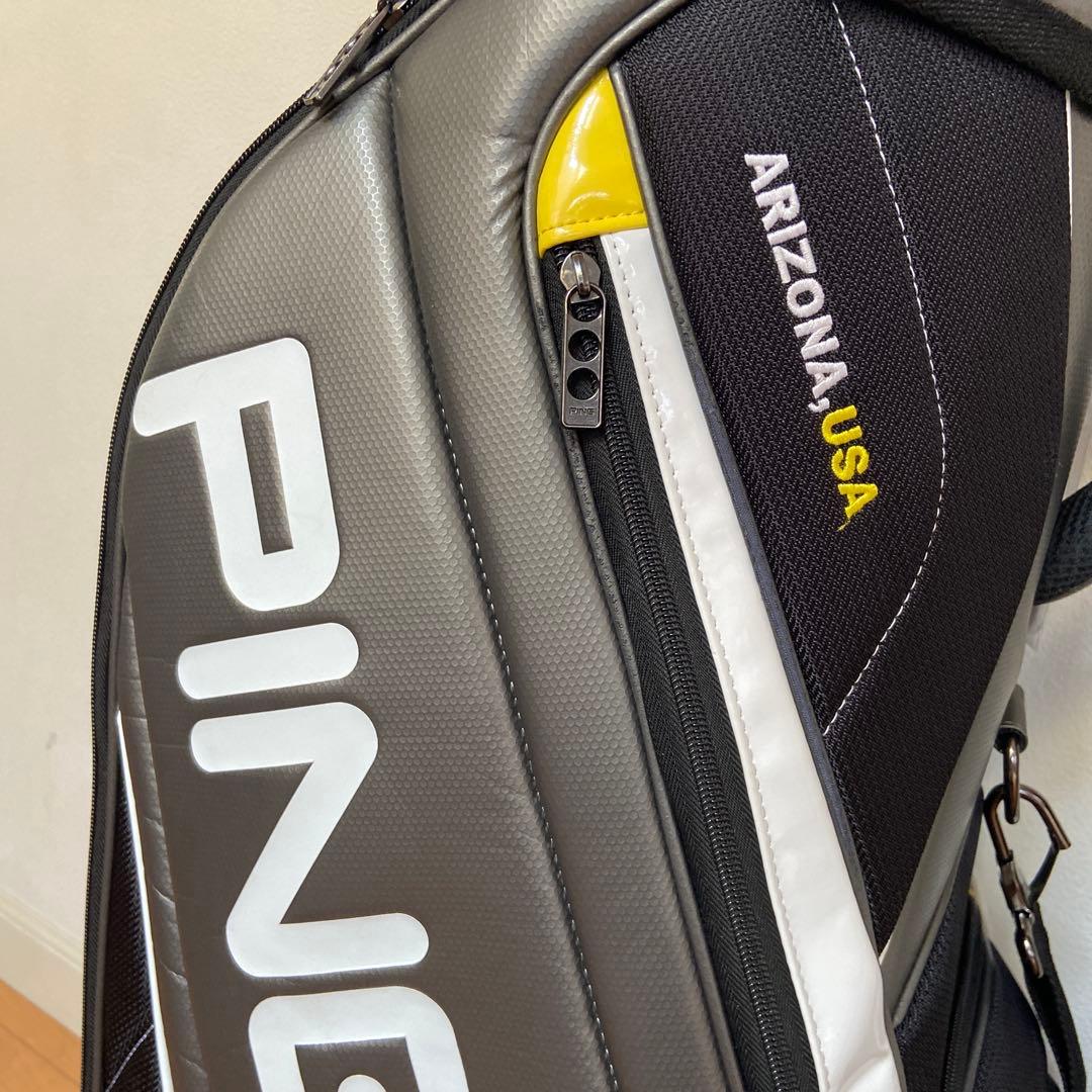 PING KARSTEN キャディバッグ グレー/ブラック