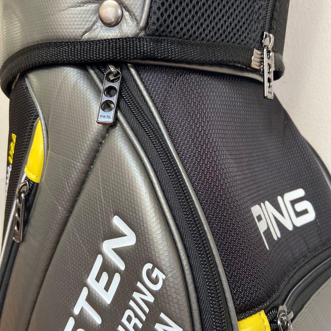 PING KARSTEN キャディバッグ グレー/ブラック
