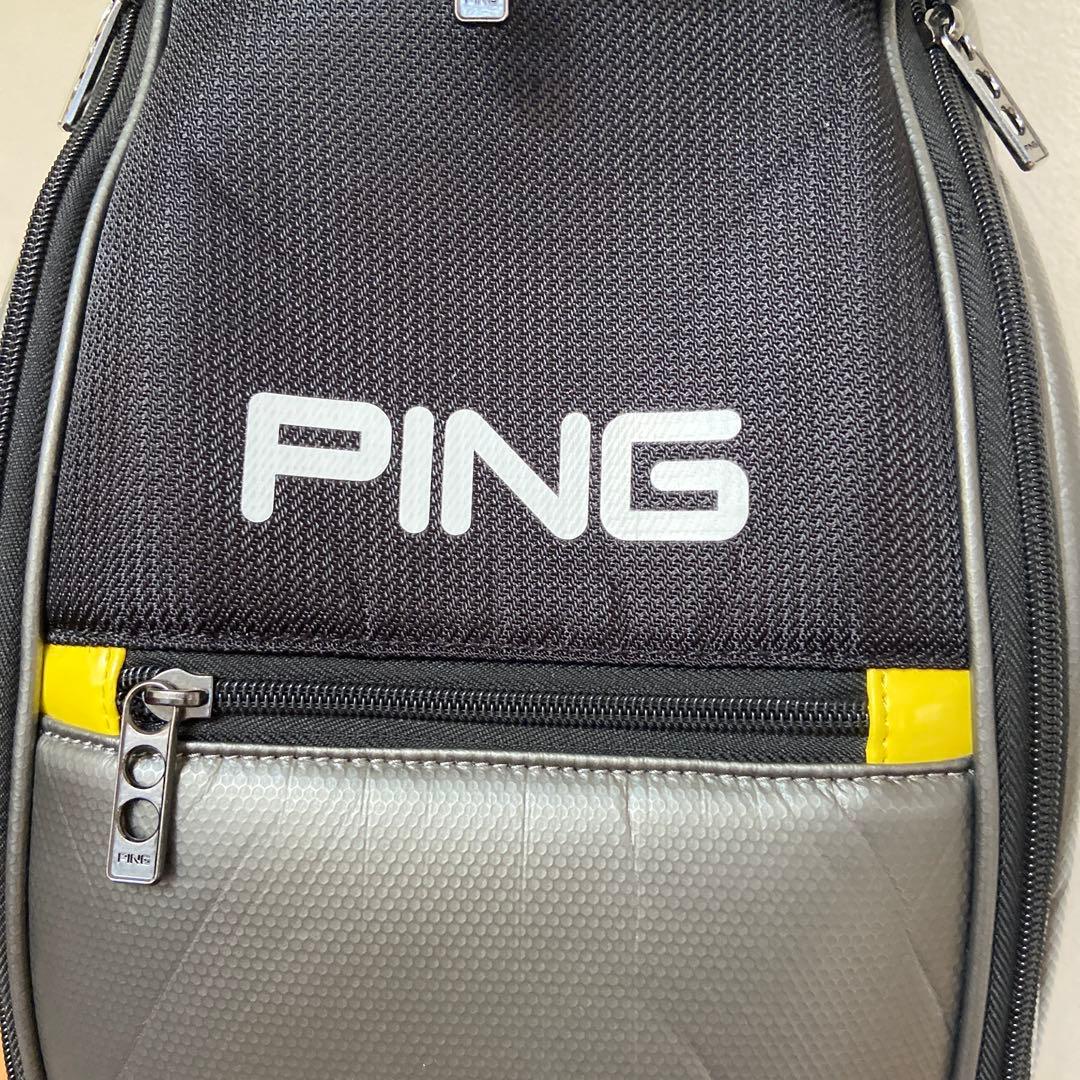 PING KARSTEN キャディバッグ グレー/ブラック