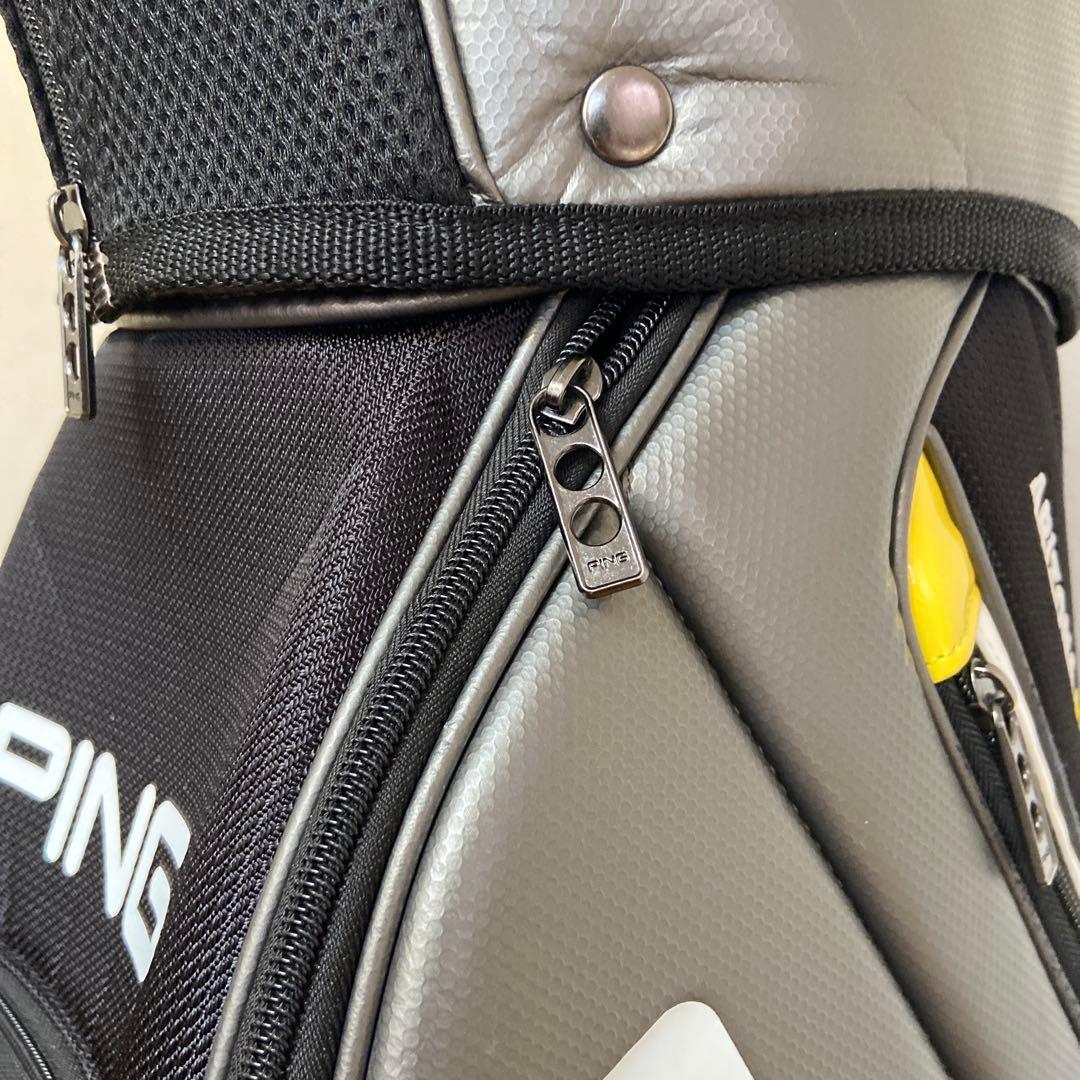 PING KARSTEN キャディバッグ グレー/ブラック