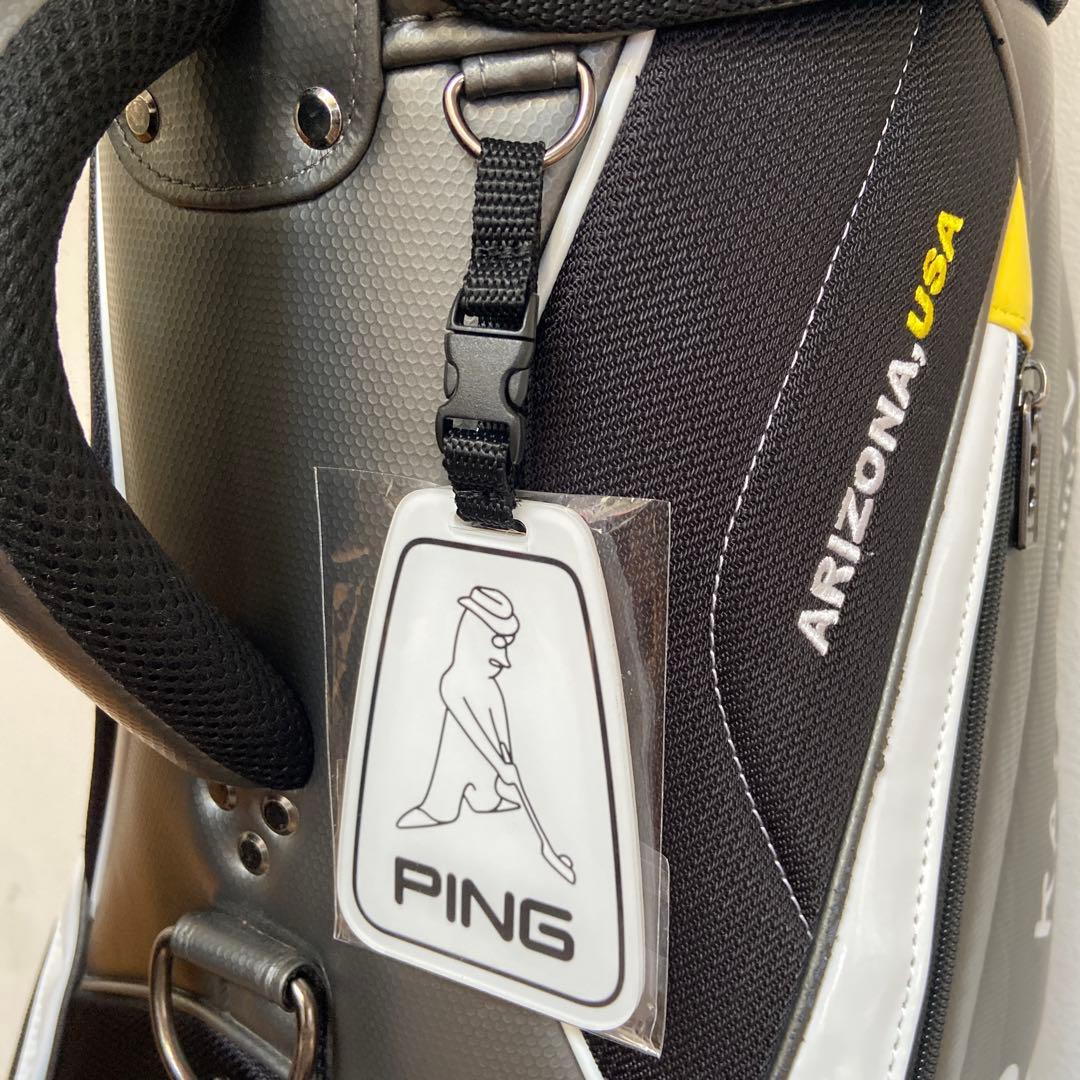 PING KARSTEN キャディバッグ グレー/ブラック