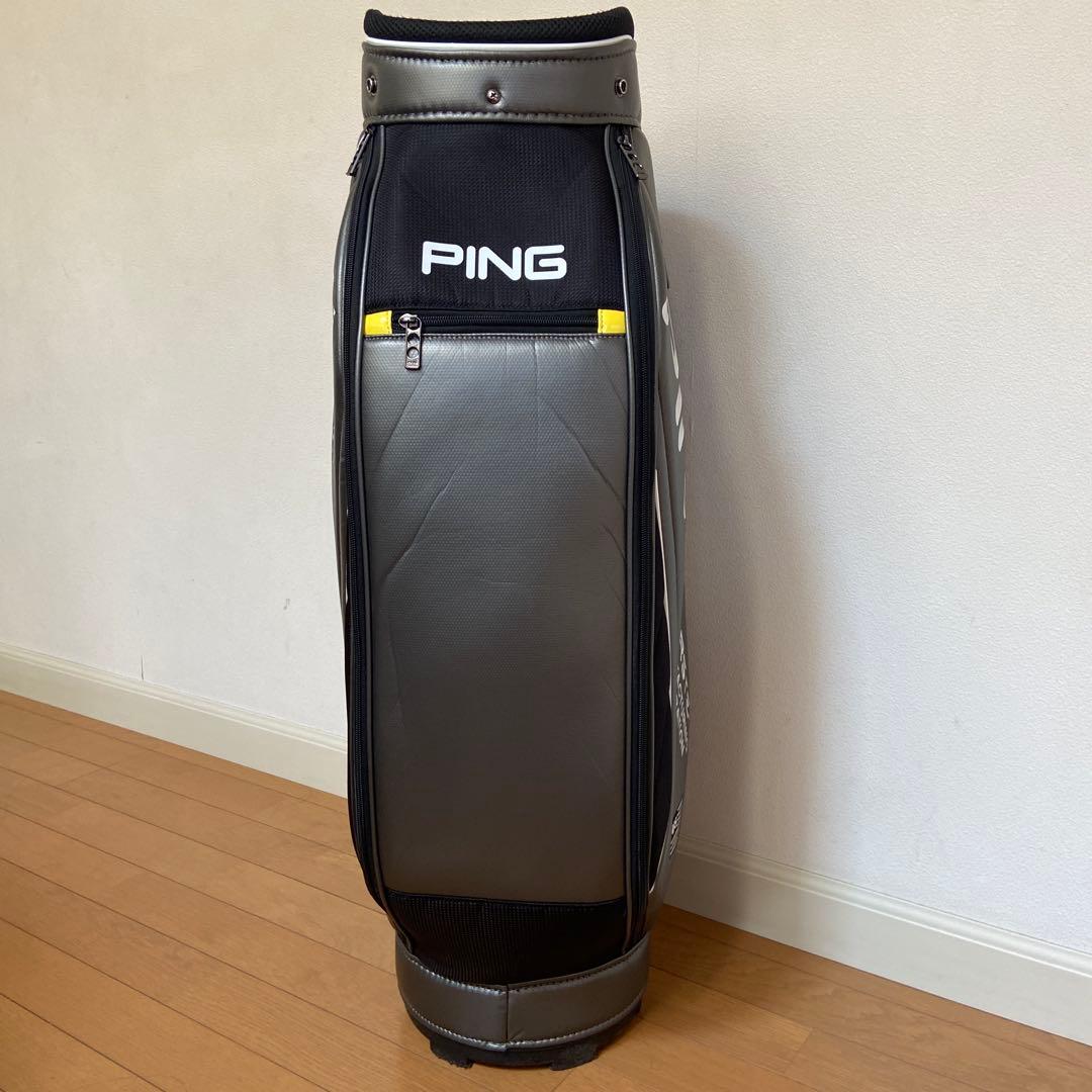 PING KARSTEN キャディバッグ グレー/ブラック
