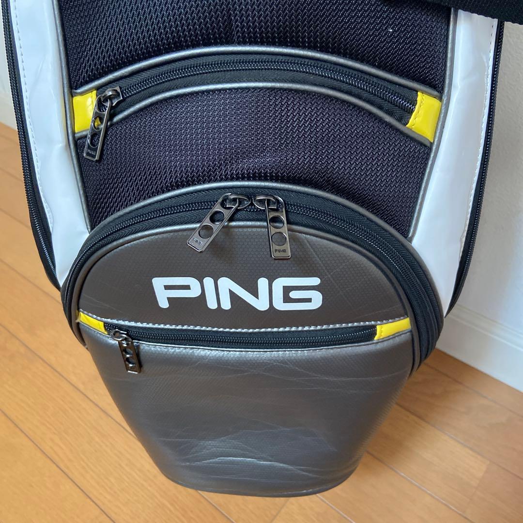 PING KARSTEN キャディバッグ グレー/ブラック